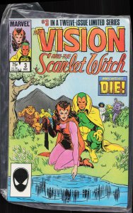 The Vision and the Scarlet Witch #3 Direct Edition (1985) The Vision