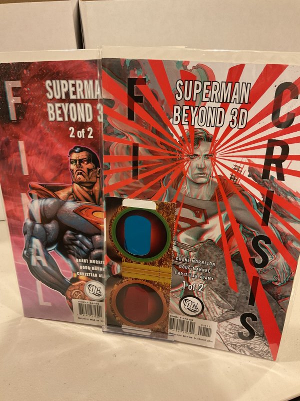 Final Crisis: Superman Beyond 3D Complete Set 1-2