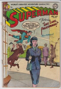 Superman #84 (Sep 1953) 1.8 GD- DC Lois Lane Comic
