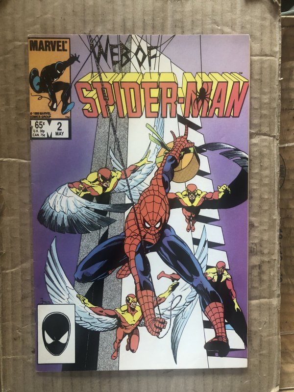 Web of Spider-Man #2 Direct Edition (1985)