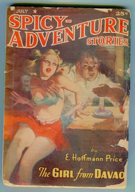 SPICY ADVENTURE   July 1942  pulp