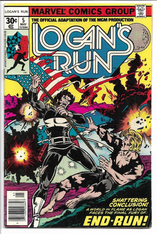 Logan's Run #5 (1976) VF