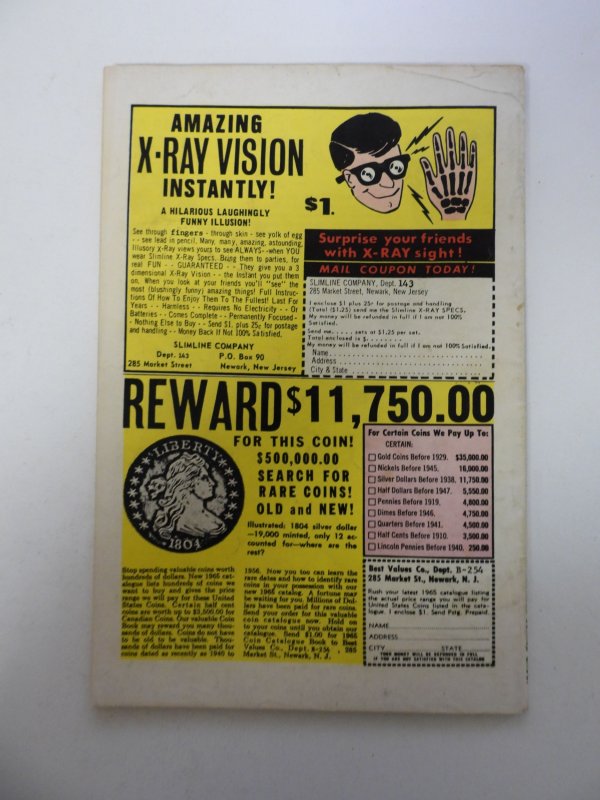 Fantastic Four Annual #3 (1965) GD condition 2 spine split