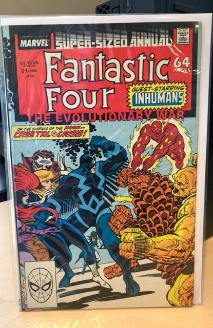 Fantastic Four Annual #21 Direct Edition (1988) 8.0 VF