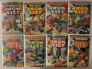 Marvel Premiere Iron Fist #16-24 9 diff avg 6.0 (1974-75)