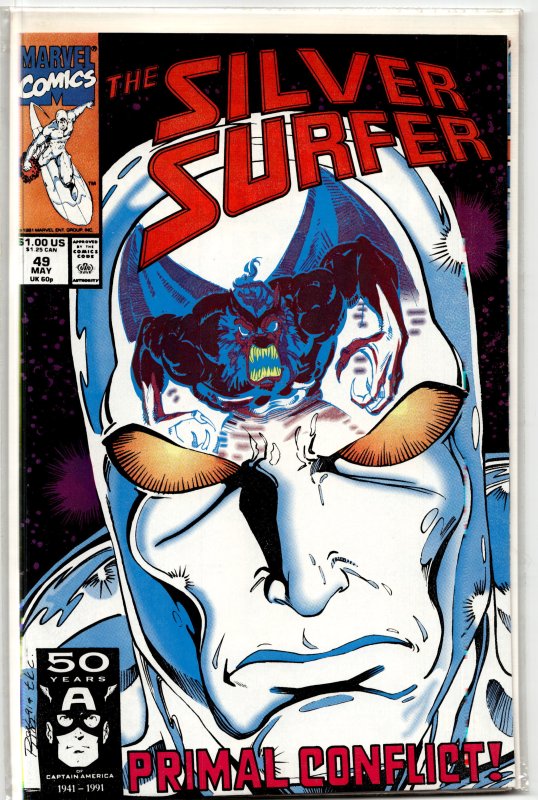 Silver Surfer #49 (1991) Silver Surfer