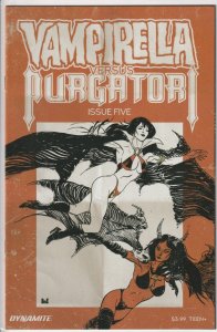 Vampirella versus Purgatori #5 Cover E Dynamite Entertainment NM