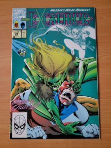 Excalibur #30 Direct Market Edition ~ NEAR MINT NM ~ 1990 DC Comics