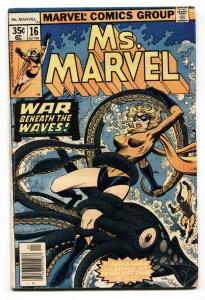 MS. MARVEL #16-Mystique cameo-Avengers-Ultron-Marvel-1978 VG-