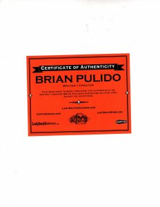 LADY DEATH MALEVOLENT DECIMATION #1 Selfie variant SIGNED PULIDO wCOA