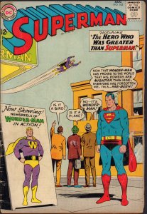 Superman #163 - Wonder-Man (VG+) 1963