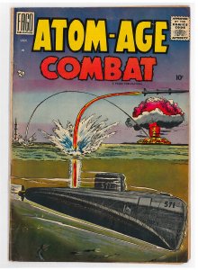 Atom Age Combat (1959 Fago) #2 VG+, #3 VG Complete series