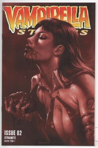 VAMPIRELLA STRIKES #2 F, NM, Femme Fatale, Parrillo Variant, 2022,  Vampire