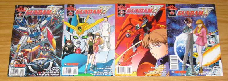 Mobile Suit Gundam Wing #1-12 VF/NM complete series - tokyopop/mixx manga set