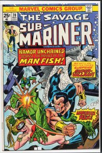 Sub-Mariner #70 (1974) Namor the Sub-Mariner [Key Issue]