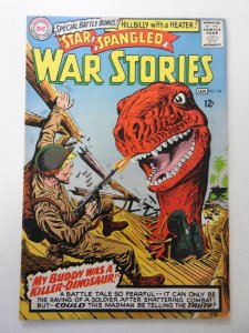 Star Spangled War Stories #124 (1966) VG- Condition moisture damage