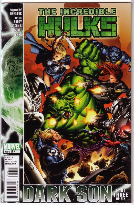 Incredible Hulks   vol. 1   #614 VG/FN (Dark Son 3)