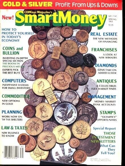 SMART MONEY SPRING 1983-#1-FIRST ISSUE-RARE VG