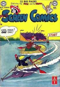 Real Screen Comics #36 VG ; DC | low grade comic