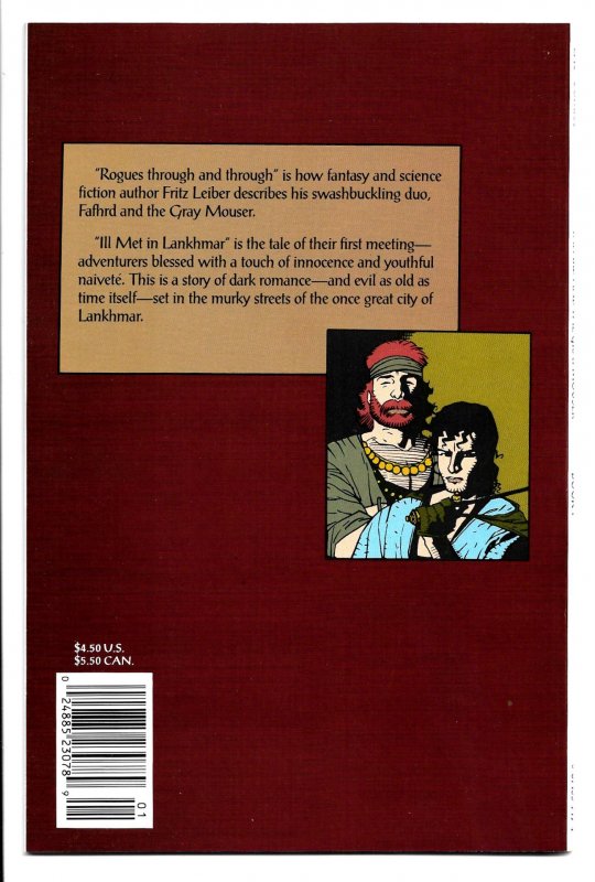 FAFHRD and the GRAY MOUSER 1 - 4 (1990-91) 8.5VF+  Complete Run! Mike Mignola!