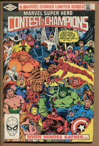 Marvel Super Hero Contest of Champions #1 - When Hero's Gather! - 1982 (8.0) WH