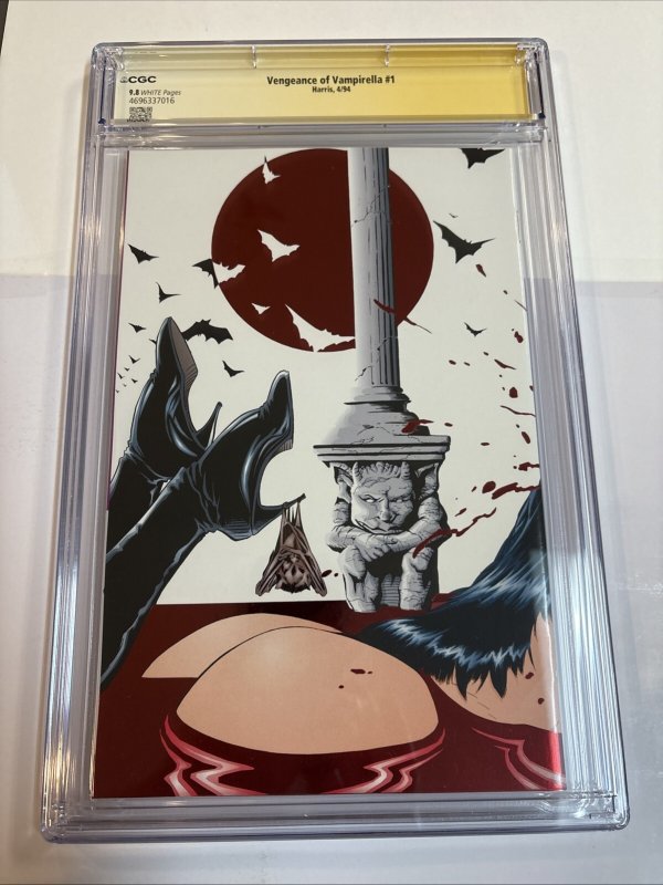 Vengeance Of Vampirella (1994) #1  (CGC 9.8 SS) Signed Joe Quesada • Census= 4