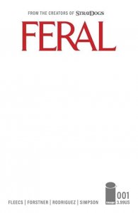 Feral #1 2024 Blank Cover C Image Comics BL02