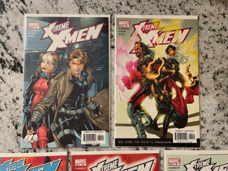 Lot Of 5 X-Treme X-Men Marvel Comic Books # 27 28 29 30 31 NM Wolverine CM28