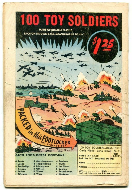 BLACKHAWK #188 1963-DC COMICS-PETRIFIED GIANT SCI FI FR/G