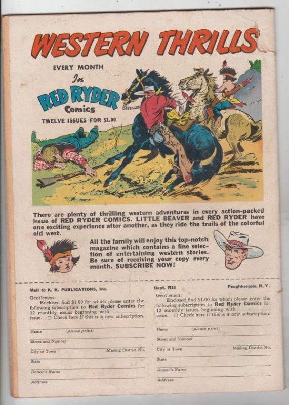 Red Ryder Comics #99 (Oct-51) VG/FN Mid-Grade Red Ryder