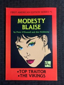 1981 MODESTY BLAISE First American Edition Series #1 SC FVF 7.0 Jim Joldaway