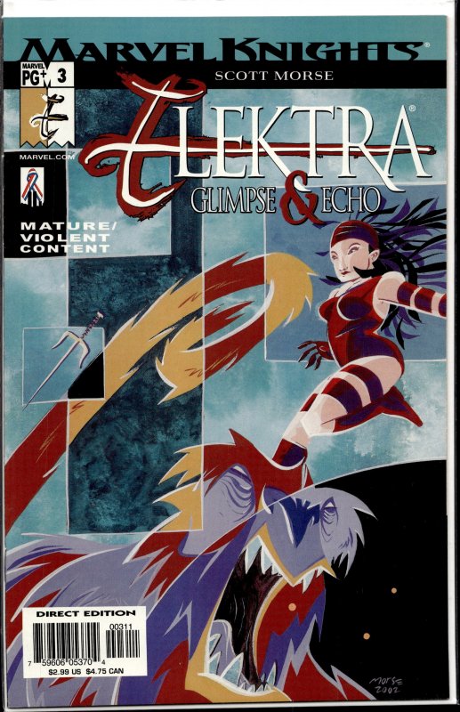Elektra: Glimpse and Echo #3 (2002) Elektra