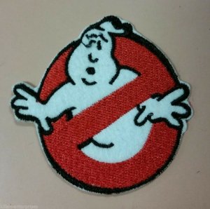 Ghostbusters Original Logo Embroidered Iron On Patch Movie