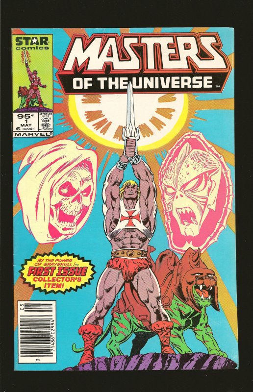 Marvel Comics Star Comics Masters of The Universe Vol 1 No 1 May 1986
