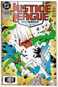 Justice League America #38 Direct Edition (1990)