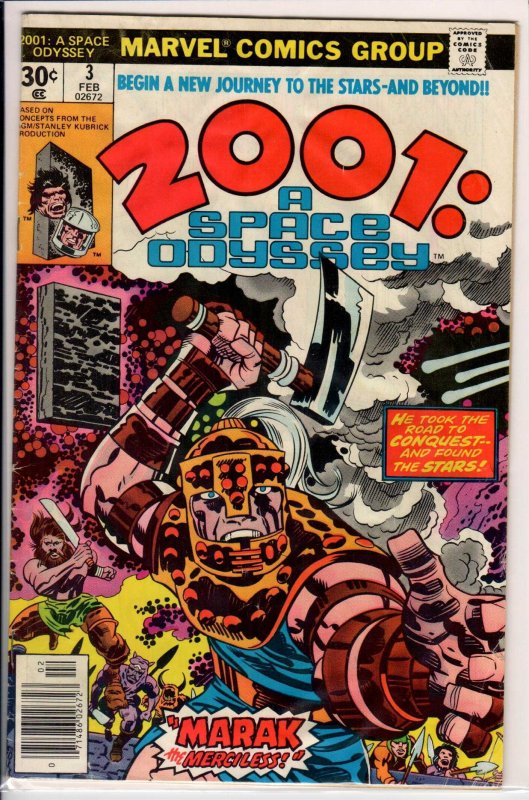2001, A Space Odyssey #3 Regular Edition (1977) 2.0 GD