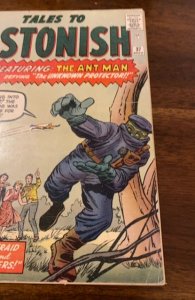 Tales to Astonish #37 (1962)the unknown protector 3rd Antman/ mid grade