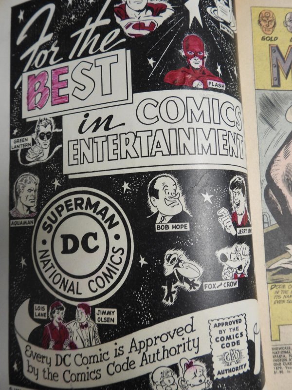 Showcase #39  (1962) GD+ Condition! See description for condition