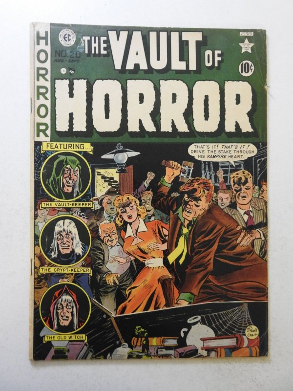 Vault of Horror #20 (1951) VG+ Condition