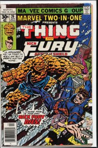 Marvel Two-in-One #26 (1977) Nick Fury