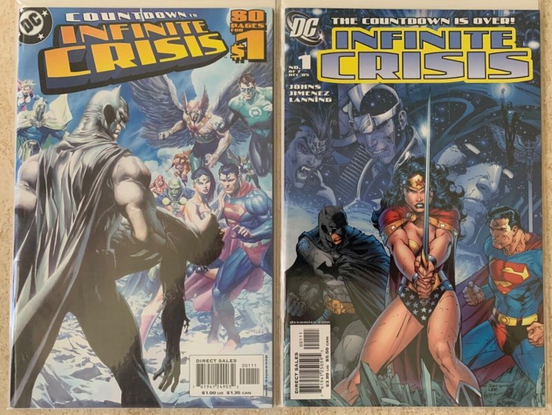 INFINITE CRISIS 1-7 + VARIANTS + MORE | 1ST BLUE BEETLE (JAIME REYES) | 12 TOTAL