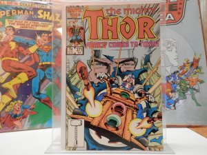 Thor #371 (1986) (3.5) (1st app. Justice Peace/TVA)