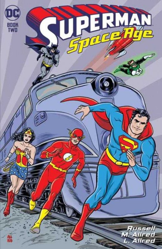 Superman Space Age #2 (Of 3) Cover A Michael Allred 