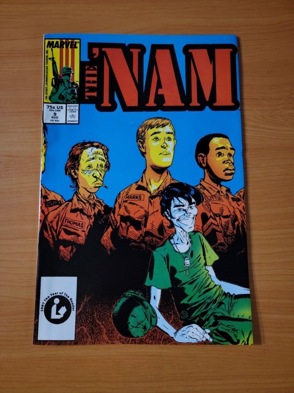 The 'Nam #9 Direct Market Edition ~ NEAR MINT NM ~ 1987 Marvel Comics