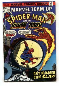 Marvel Team-up #39  HUMAN TORCH - SPIDER-MAN Marvel comic book