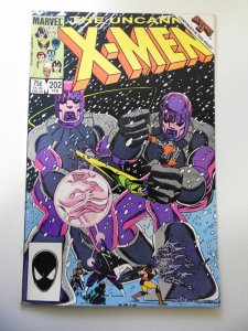 The Uncanny X-Men #202 (1986) FN/VF Condition