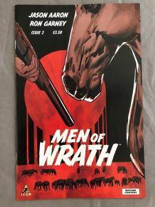 MEN OF WRATH - Six (6) Issue Lot - #1, #1 (2nd), #2, #3, #5, #5 Variant - Aaron