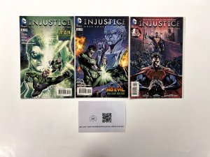 3 Injustice DC Comic Books# 1 2 3 Batman Superman Flash Robin 70 JS14