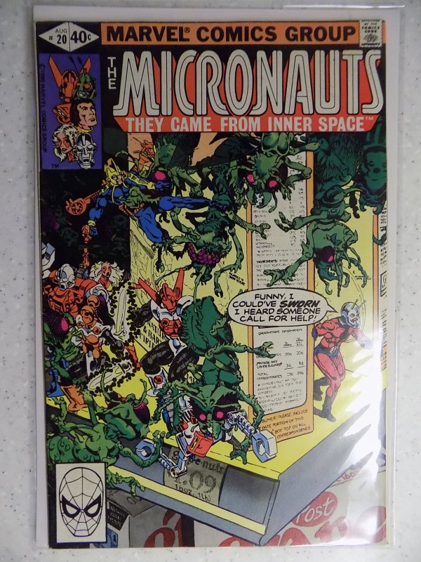 Micronauts #20 (1980)