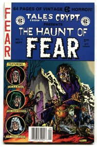 Haunt Of Fear #1 1991-Cochran reprint- EC horror-RARE NEWSSTAND VARIANT